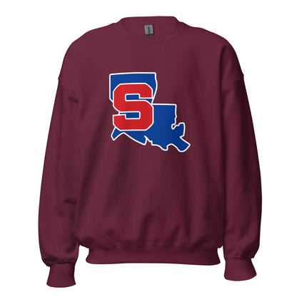 Classic | Sweatshirt | Louisiana Slam Baseball | Crest Logo