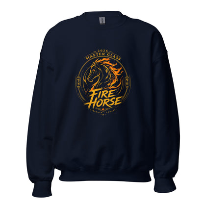 Classic | Sweatshirt | Fire Horse Masters | Crest Logo