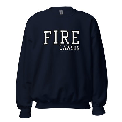 Classic | Sweatshirt | Lawson Fire Department | Script Logo