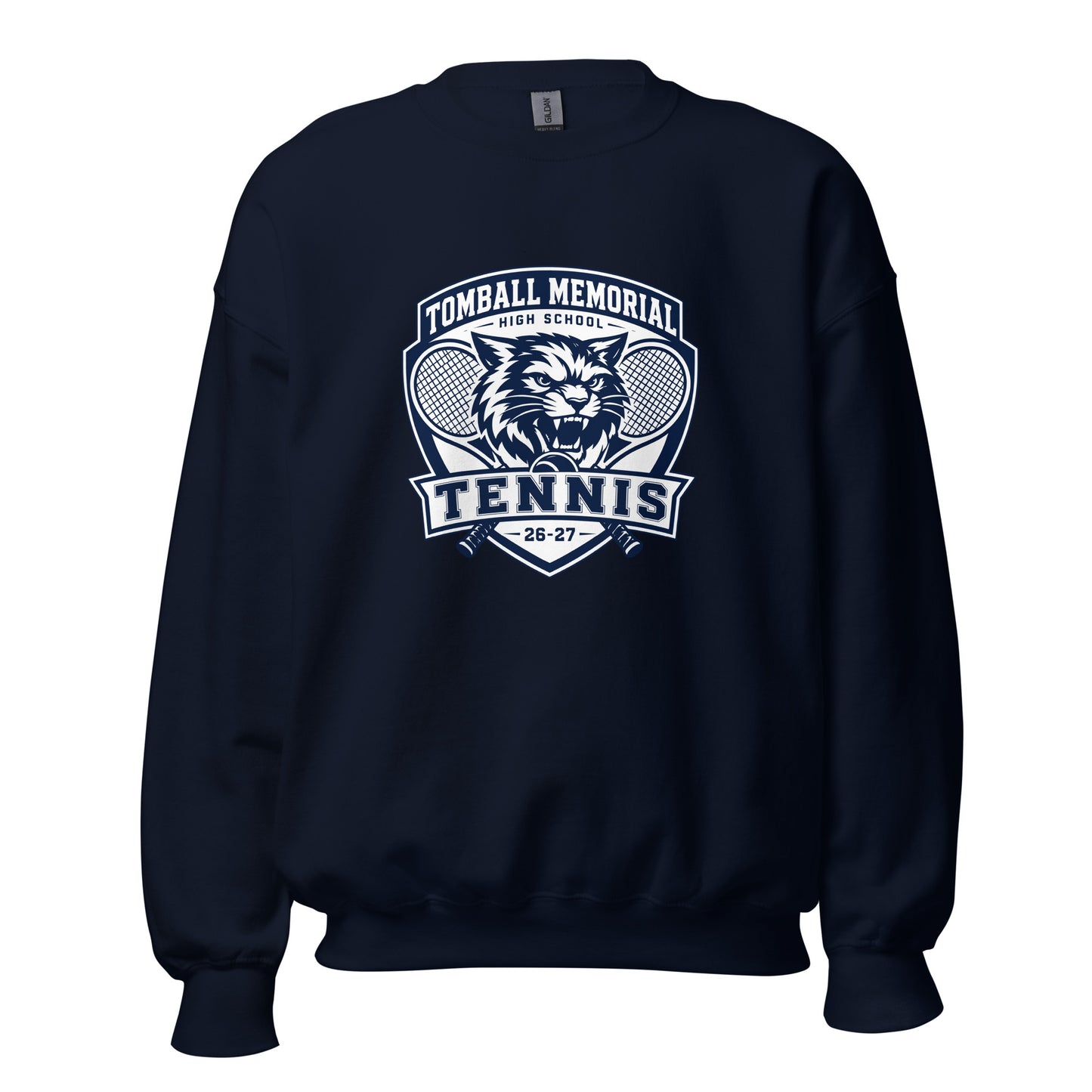 Classic | Sweatshirt | TMHS Tennis | Shield Logo