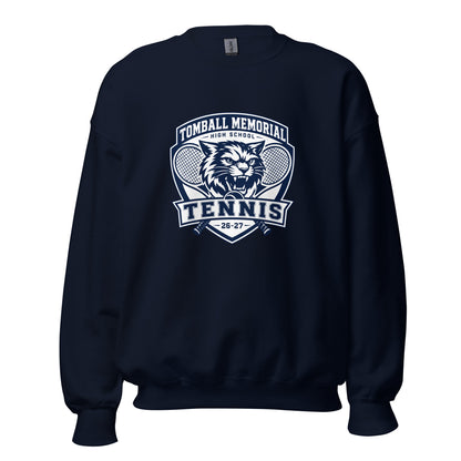 Classic | Sweatshirt | TMHS Tennis | Shield Logo