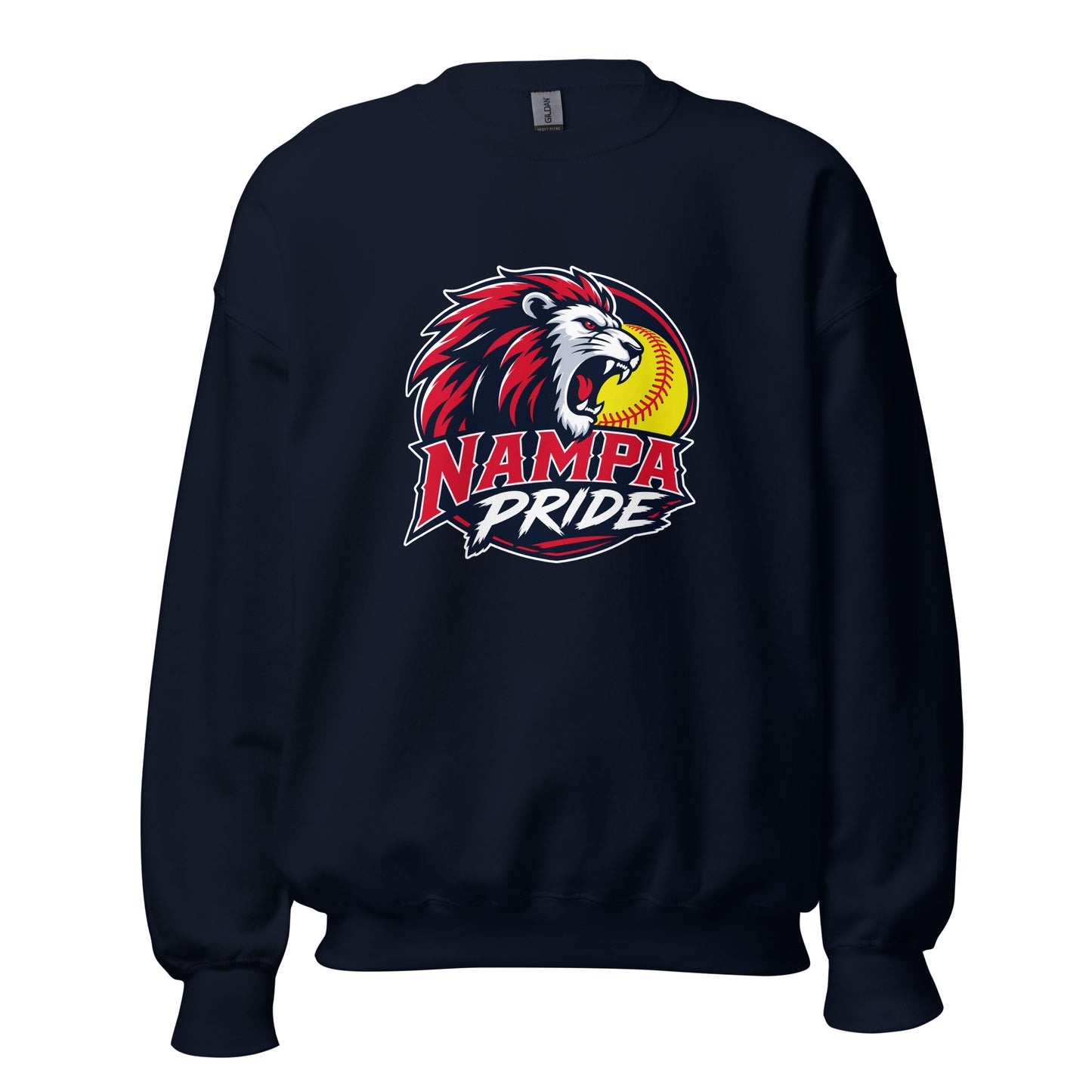 Classic | Sweatshirt | Nampa Pride | Lion Crest Logo