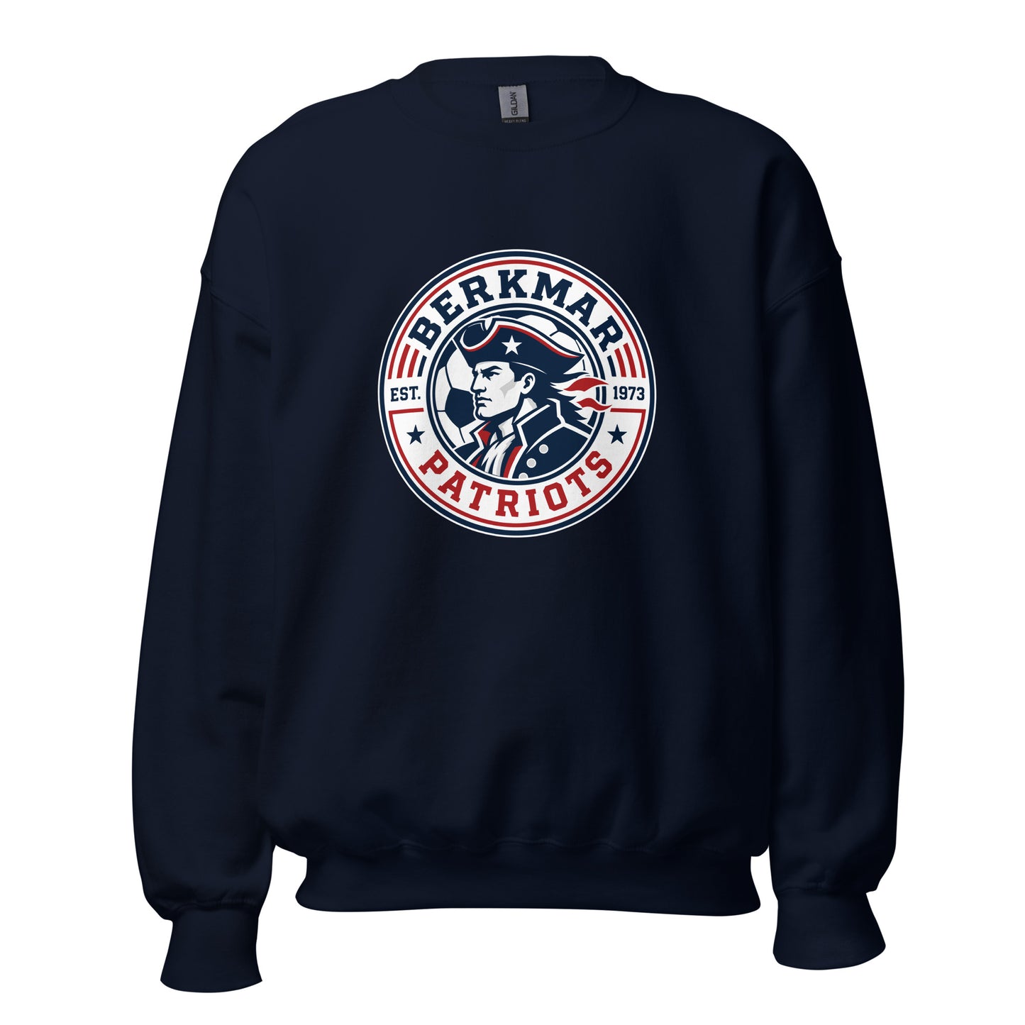 Classic | Sweatshirt | Berkmar High School Soccer | Badge Logo