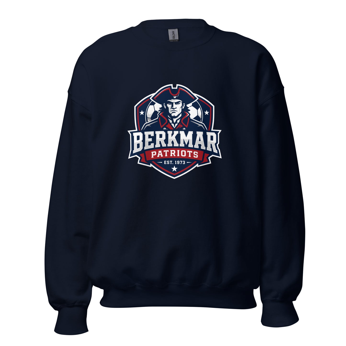 Classic | Sweatshirt | Berkmar High School Soccer | Shield Logo