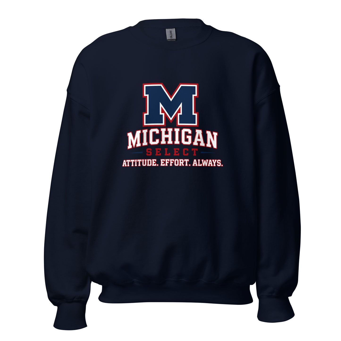 Classic | Sweatshirt | Michigan Select Baseball | Crest Logo