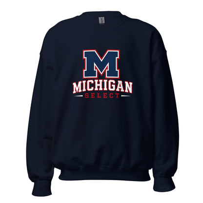 Classic | Sweatshirt | Michigan Select Baseball | Emblem Logo