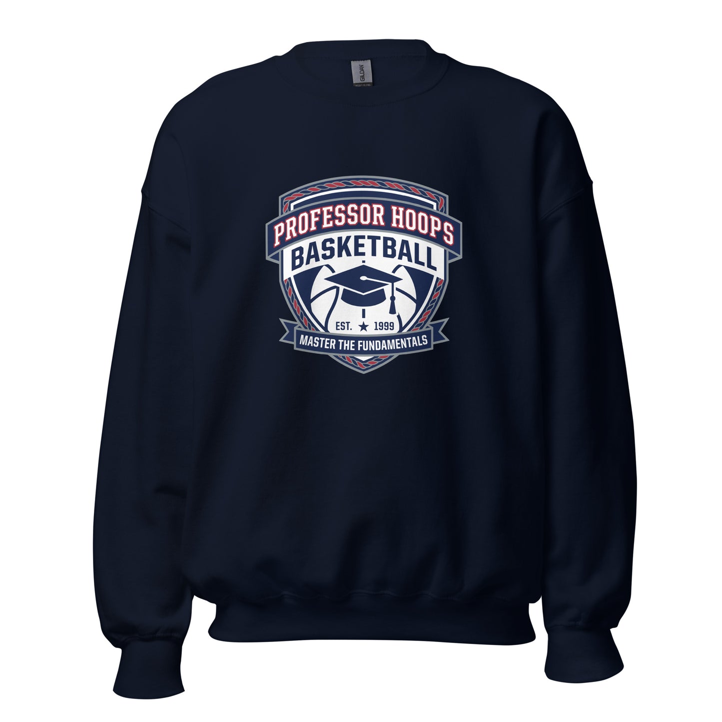 Classic | Sweatshirt | Professor Hoops Basketball | Crest Logo