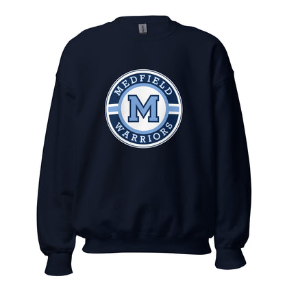 Classic | Sweatshirt | Medfield Softball | Badge Logo