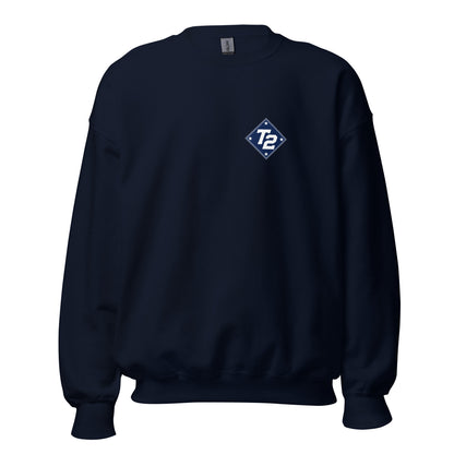 Classic | Sweatshirt | Texas Turn Two Baseball | Crest Logo