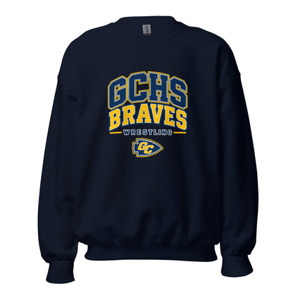 Classic | Sweatshirt | Grant County High School Wrestling | Vanguard Logo