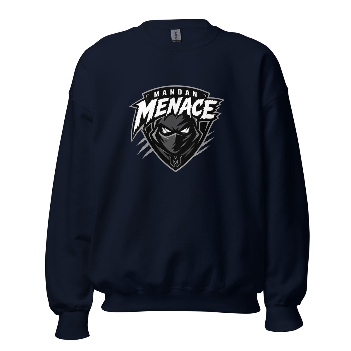 Classic | Sweatshirt | Mandan Menace | Shield Logo