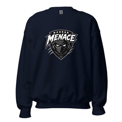 Classic | Sweatshirt | Mandan Menace | Shield Logo