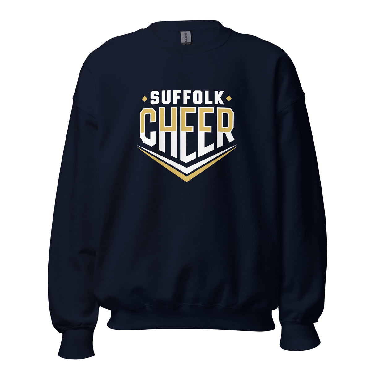 Classic | Sweatshirt | Suffolk University Cheerleading | Emblem Logo