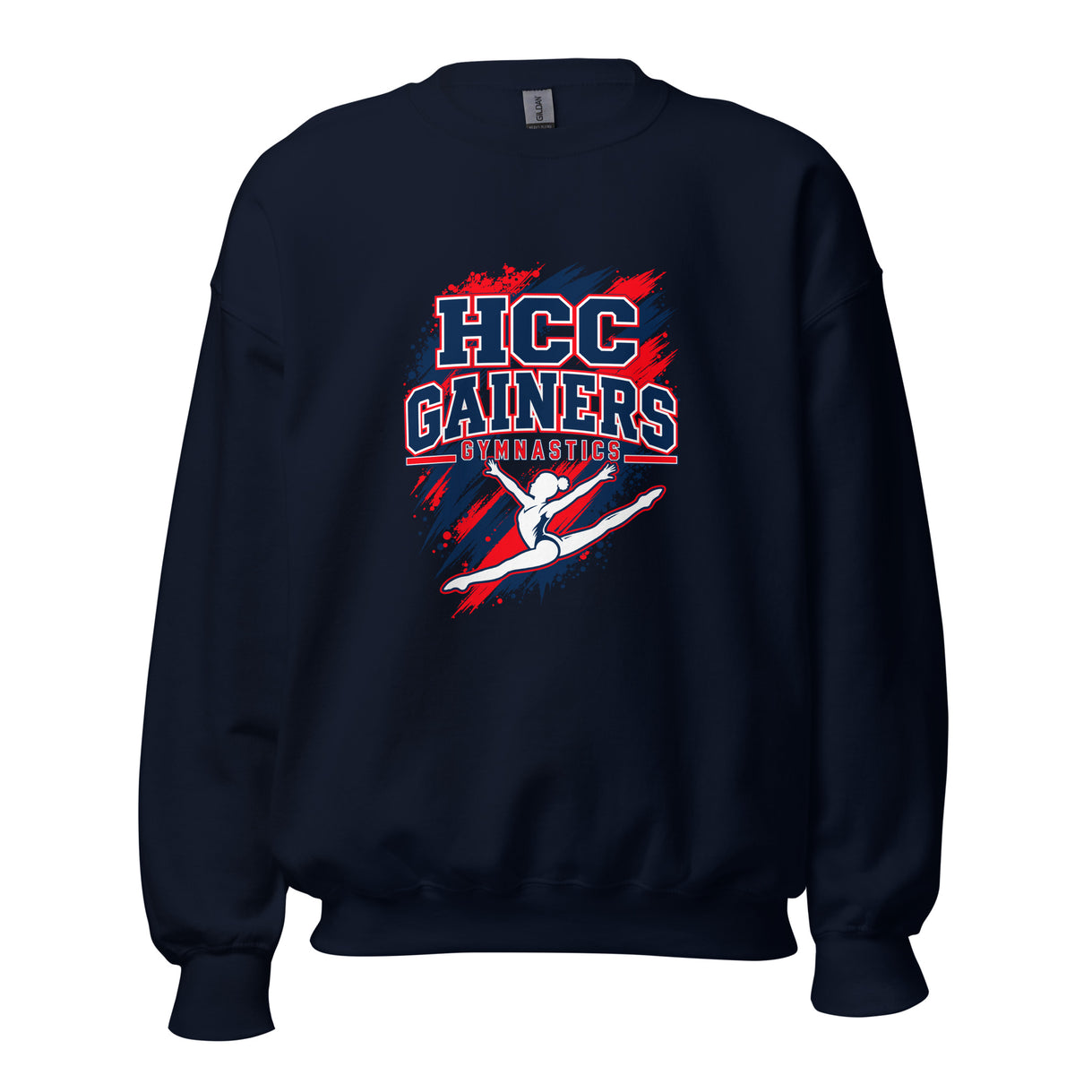 Classic | Sweatshirt | HCC Gymnastics | Crest Logo