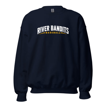 Classic | Sweatshirt | South Bend River Bandits | Lettermark Logo