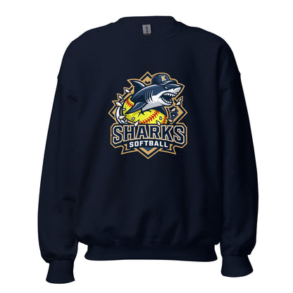 Classic | Sweatshirt | Sharks Diamond Sports | Crest Logo