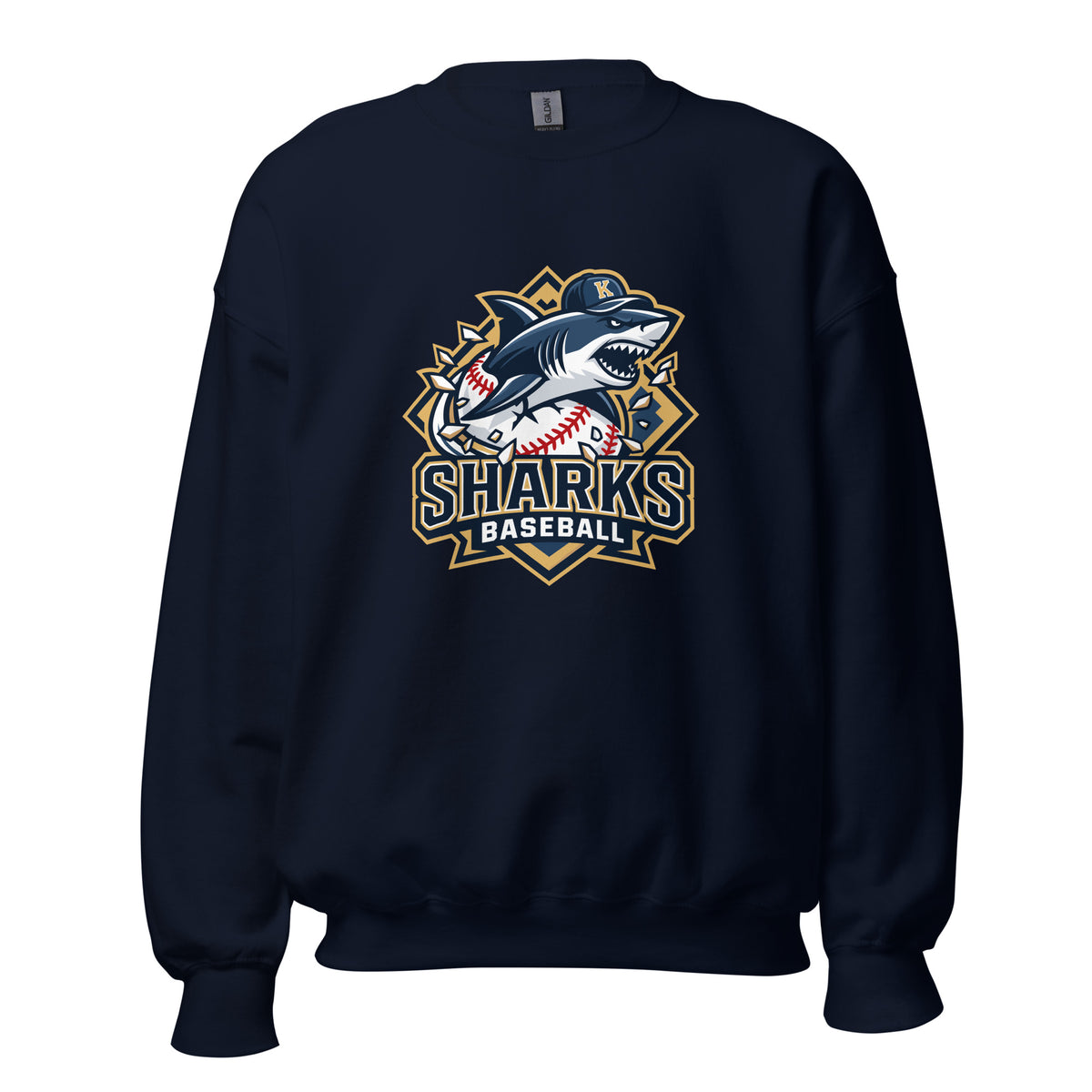 Classic | Sweatshirt | Sharks Diamond Sports | Valor Logo