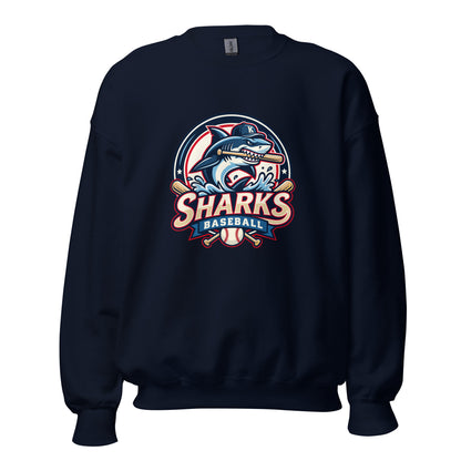 Classic | Sweatshirt | Sharks Diamond Sports | Emblem Logo