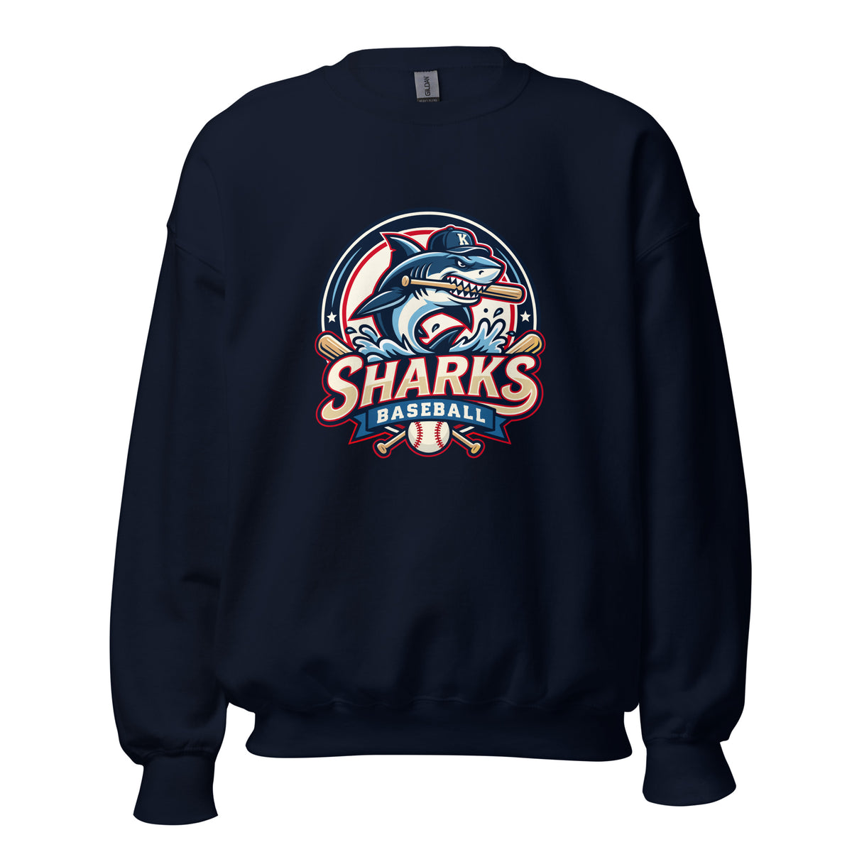 Classic | Sweatshirt | Sharks Diamond Sports | Emblem Logo