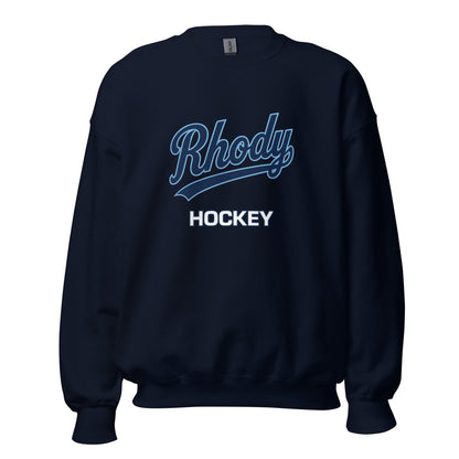 Classic | Sweatshirt | URI Men’s Hockey | Athletics Logo