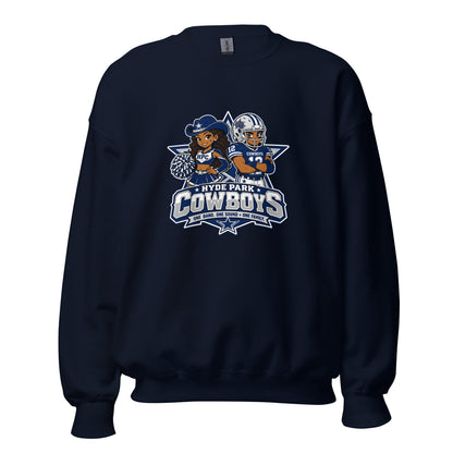Classic | Sweatshirt | Hyde Park Cowboys | Vanguard Logo