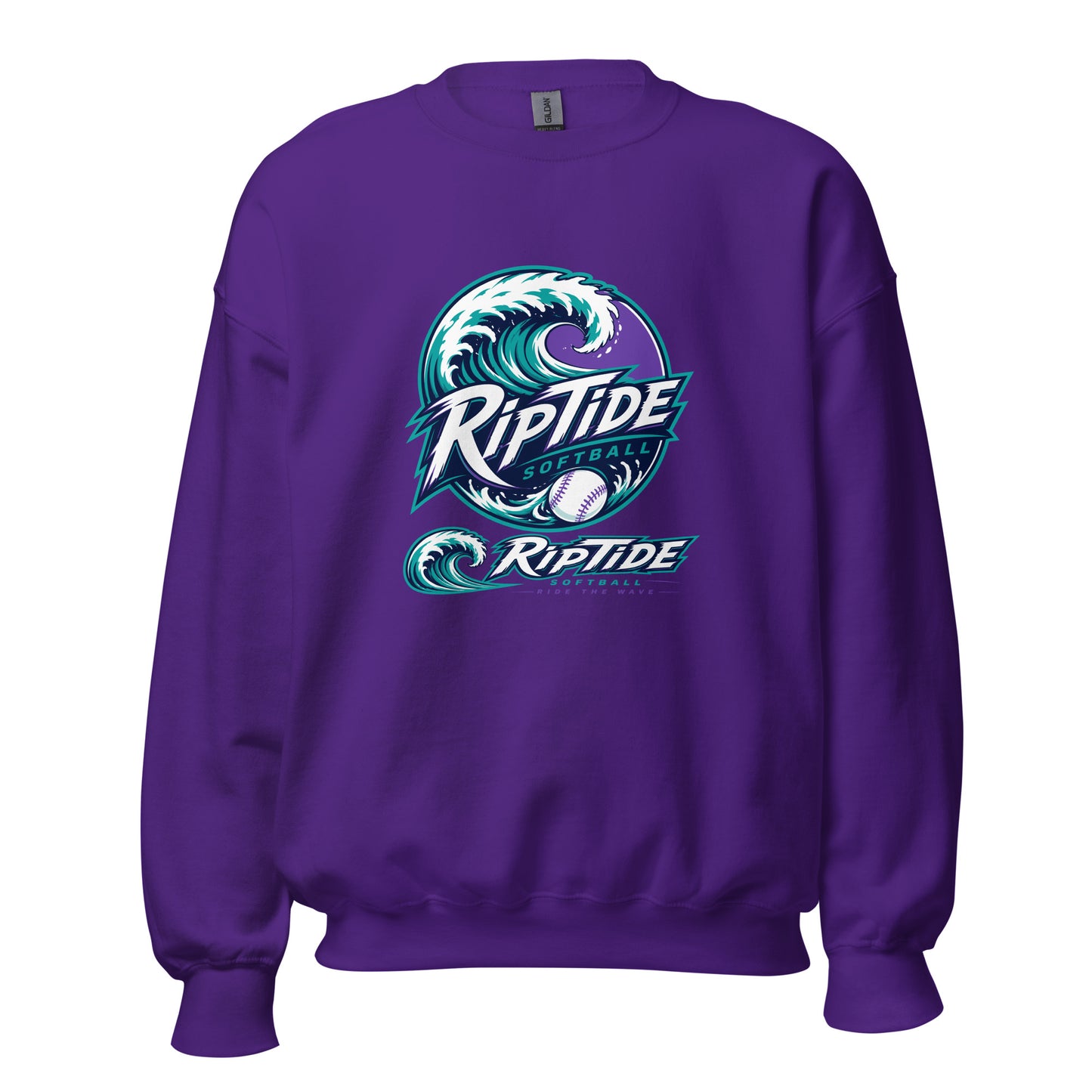 Classic | Sweatshirt | RipTide Softball | Crest Logo