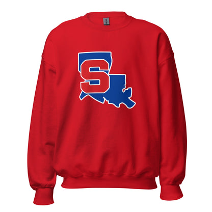 Classic | Sweatshirt | Louisiana Slam Baseball | Crest Logo