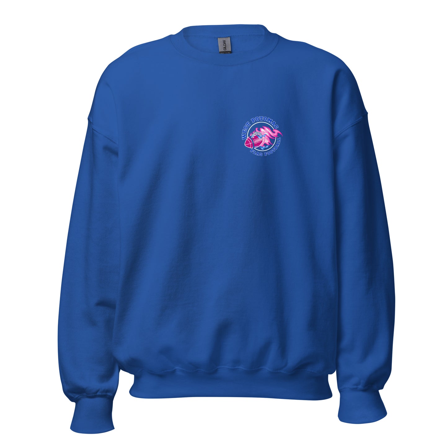 Classic | Sweatshirt | West Potomac Flag Football | Emblem Logo