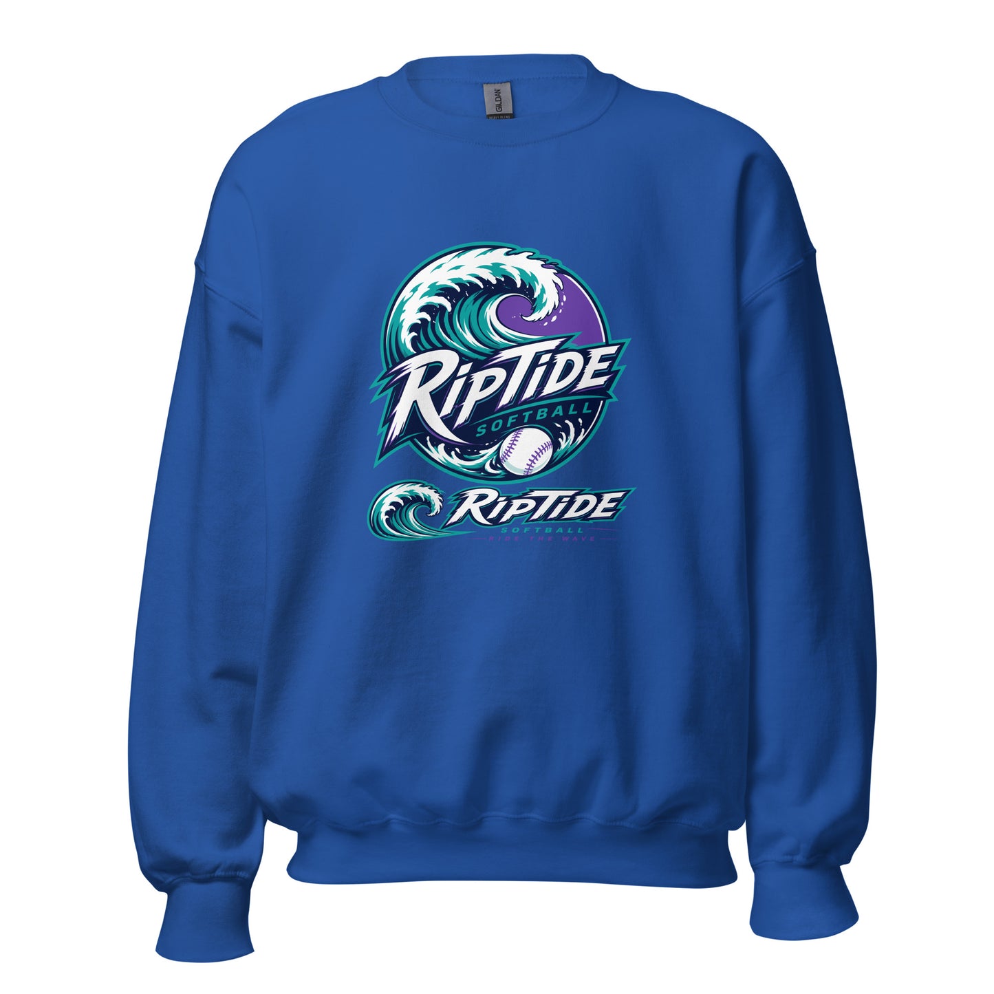 Classic | Sweatshirt | RipTide Softball | Crest Logo