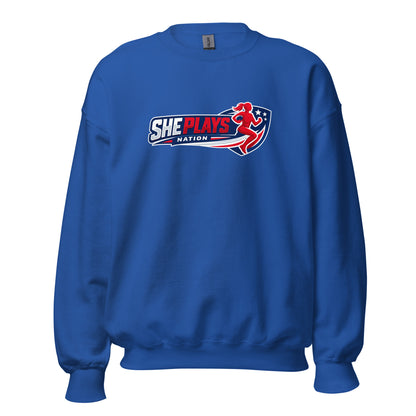 Classic | Sweatshirt | She Plays Nation | Crest Logo