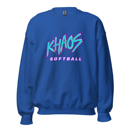 Classic | Sweatshirt | Khaos Softball | Atlhetics Logo