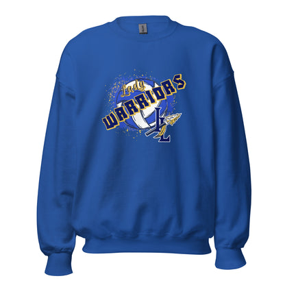 Classic | Sweatshirt | Indian Land Middle School Volleyball | Vanguard Warriors Logo