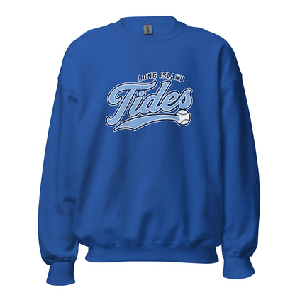 Classic | Sweatshirt | Long Island Tides Baseball | Athletics Logo