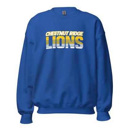 Classic | Sweatshirt | Chestnut Ridge Lions Football | Script Logo