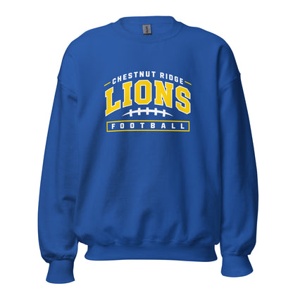 Classic | Sweatshirt | Chestnut Ridge Lions Football | Valor Logo