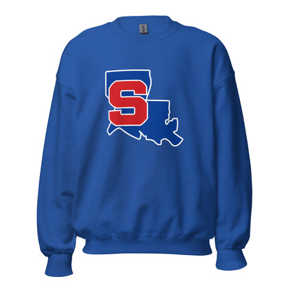 Classic | Sweatshirt | Louisiana Slam Baseball | Crest Logo