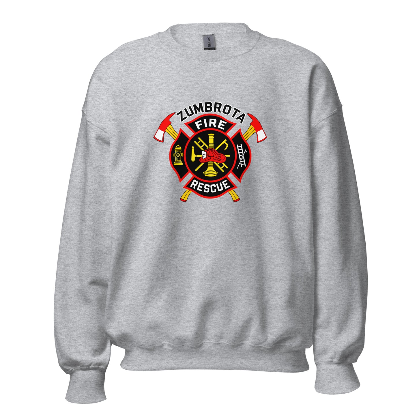 Classic | Sweatshirt | Zumbrota Fire Department | Vanguard Logo