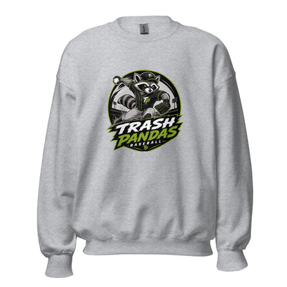 Classic | Sweatshirt | Trash Pandas Baseball Organization | Vanguard Logo