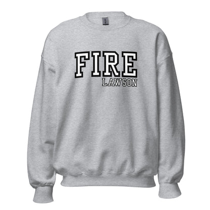Classic | Sweatshirt | Lawson Fire Department | Script Logo