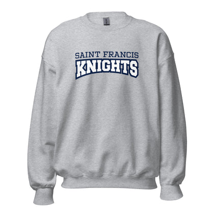 Classic | Sweatshirt | Saint Francis School | Modern Script Logo