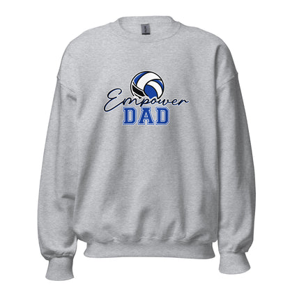 Classic | Sweatshirt | Empower Volleyball Club | Dad Crest Logo