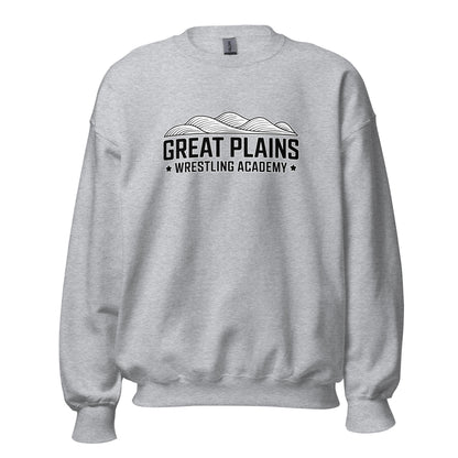 Classic | Sweatshirt | Great Plains Wrestling Academy | Crest Logo