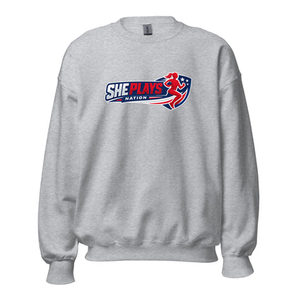 Classic | Sweatshirt | She Plays Nation | Crest Logo