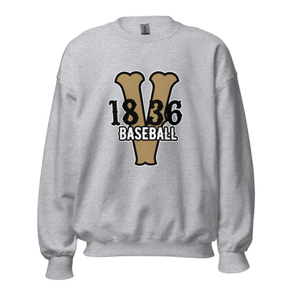 Classic | Sweatshirt | 1836 Volunteers Baseball | Crest Logo