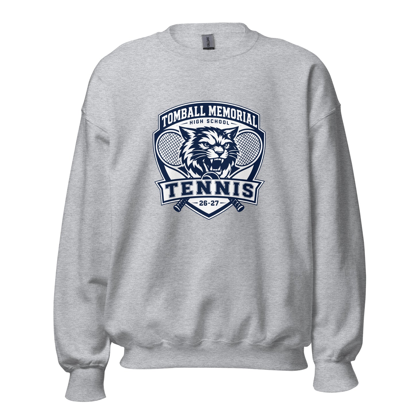 Classic | Sweatshirt | TMHS Tennis | Shield Logo