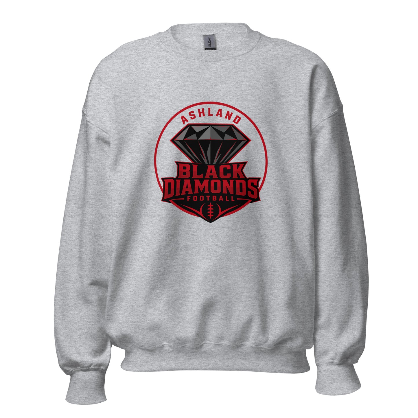 Classic | Sweatshirt | Ashland Black Diamonds | Badge Logo