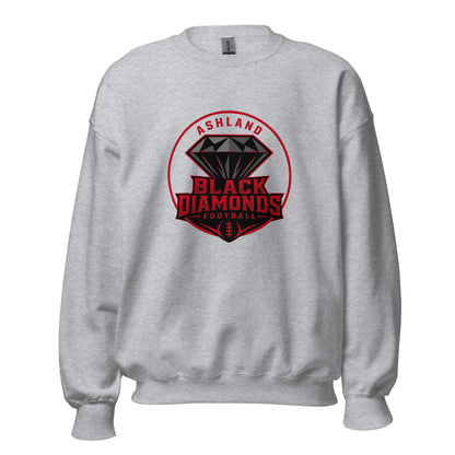 Classic | Sweatshirt | Ashland Black Diamonds | Badge Logo