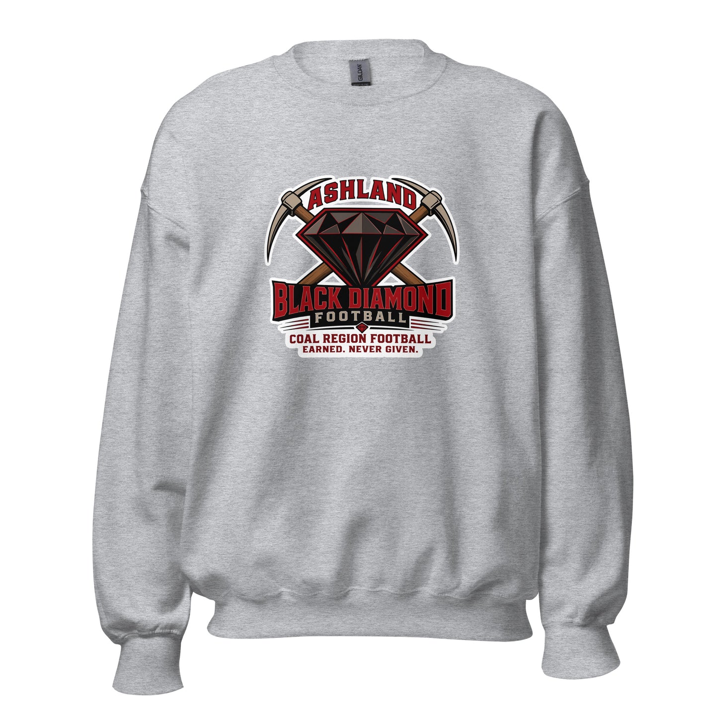 Classic | Sweatshirt | Ashland Black Diamonds | Vanguard Logo