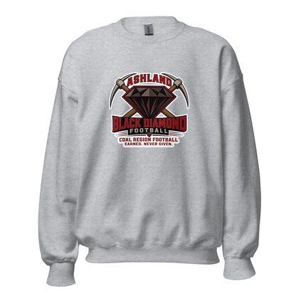 Classic | Sweatshirt | Ashland Black Diamonds | Vanguard Logo