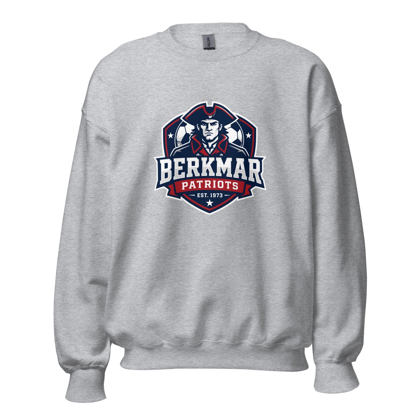 Classic | Sweatshirt | Berkmar High School Soccer | Shield Logo